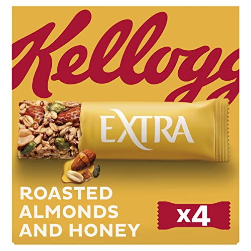 E-xtra Barres Céréales au Amandes grillées et Miel 128 g