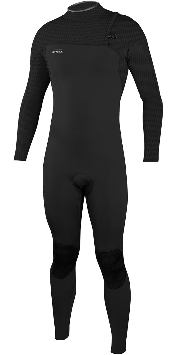 O'NEILL 2026 Hombres Hyperfreak Comp 4/3mm Zip Free Neopreno 4971 - Black