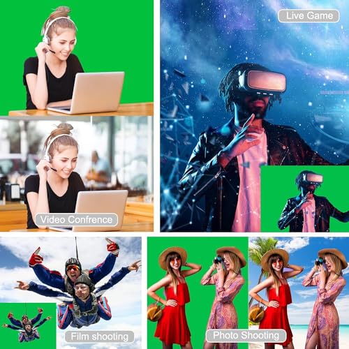 HomeArt Premium Green Photography Backdrop - Versatile Studio Green Screen for Photography, Video, and Filmmaking - Perfect for Portraits, Product Photography, and Content Creation - 8x9 feet - Image 6