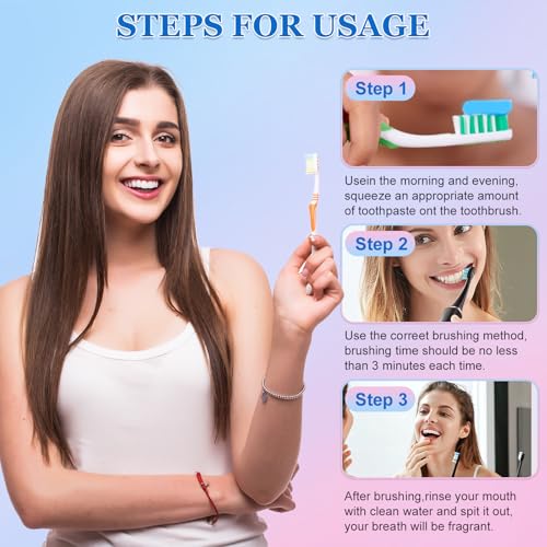 2 Stück Niacinamid Whitening Zahnpasta, Natürliche Zahnpasta Weisse Zähne, Zahnschmelz Reparatur und Intensive Aufhellung, Fördert eine Zahnaufhellung & Frischer Atem – Bild 4