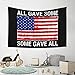 KSXS Tapestries All Gave Some Some Gave All Military Tapestry Vintage Bar Decor Funny Outdoor Decor(75X100CM)