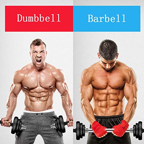 Halter Dumbbells Dubbele verzekering Verstelbare Dumbbell geschiktheidsdomoren 20 / 30KG domoorgewicht Set Halters… - Afbeelding 3