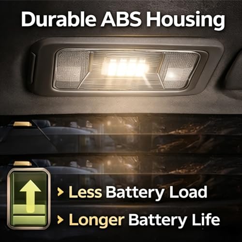 Image of KIMISS Car Interior LED Lamp, 15126553 Car Interior Dome Roof Ceiling Light Working Lamp Fit for 2004-2008