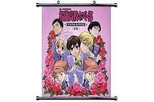 Ouran High School Host Club Anime Wall Fabric Scroll Poster WP-Ouran-53 16x16"