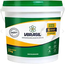 Aditivo impermeabilizante para Cimento e Argamassa VBrasil 3KG