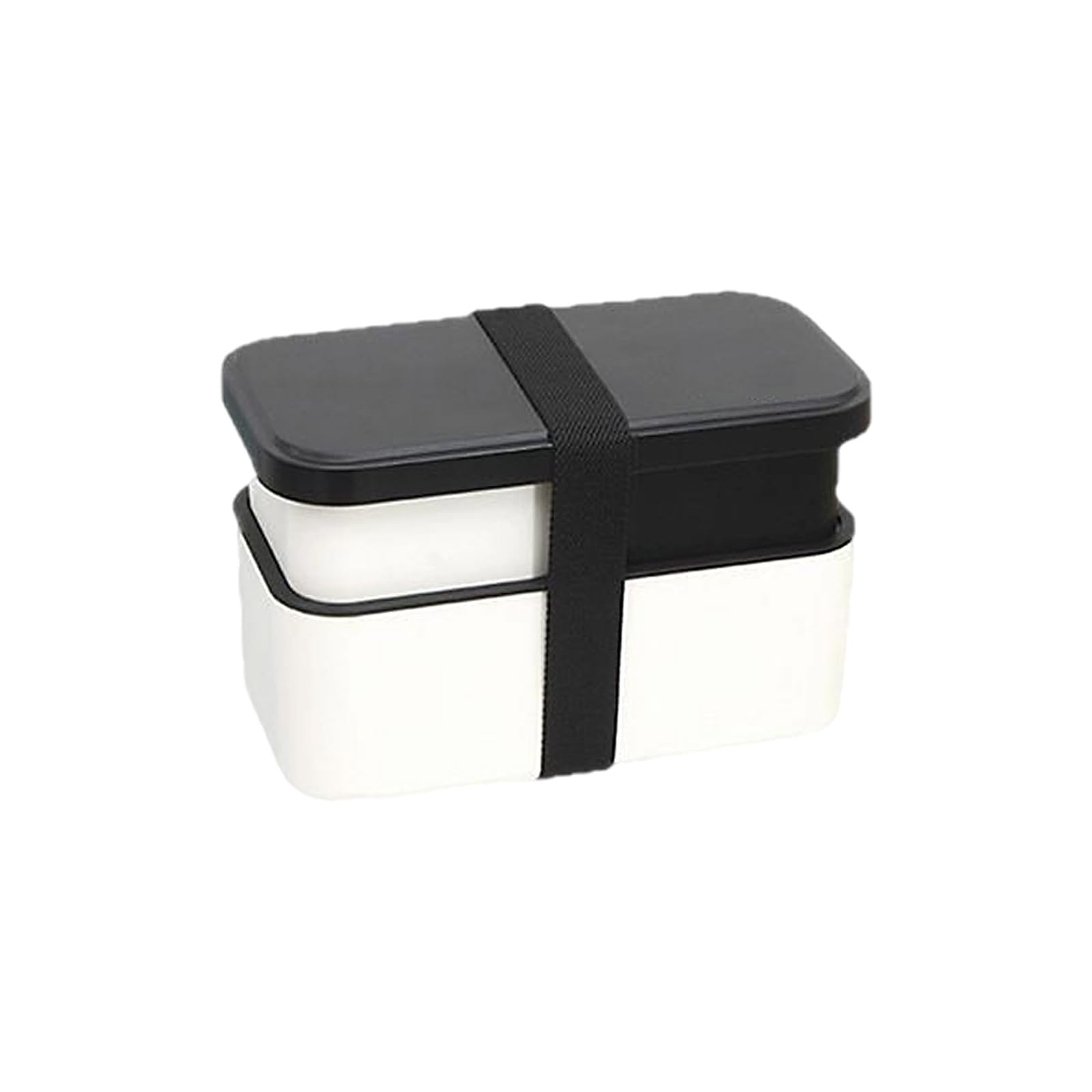 CAZSTYK Microwave Safe Food Grade Compartmentalized Container Large Capacity Divided Lunch Box for Daily Meals Double Layer Lunch Box