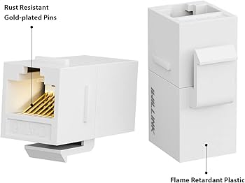 Amazon.co.jp: iwillink RJ45 Cat6 キーストーンカプラー 25個パック Amazon.co.jp: iwillink RJ45 Cat6 キーストーンカプラー 25個パック