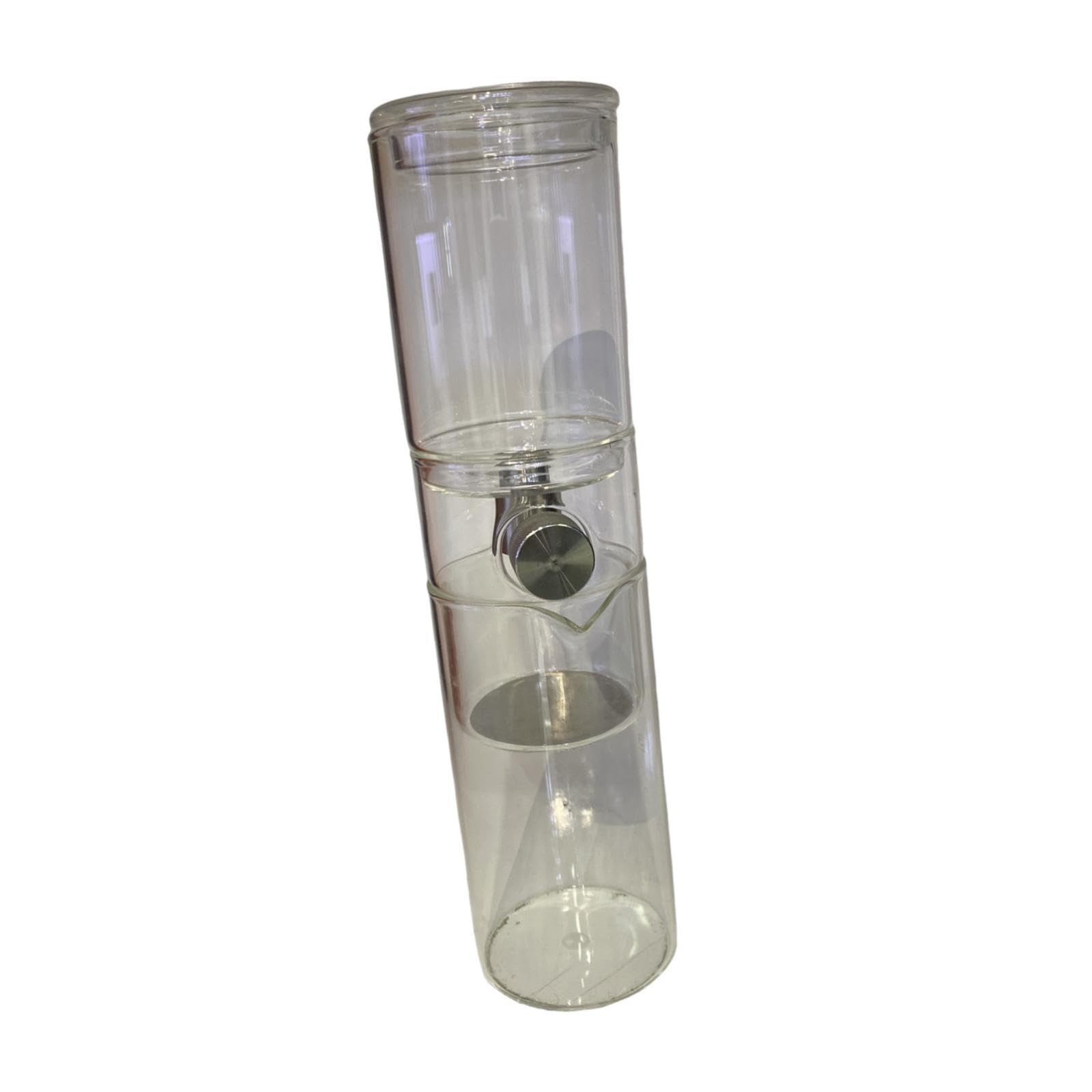 Cafetera Fría Compacta De Cristal Borosilicato | preparación manual, sabor suave, ideal para verano, ahorra espacio