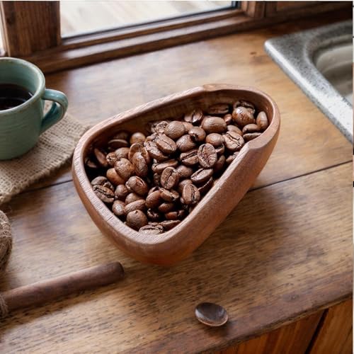 Dosificador para café contenedor de madera con cuchara y spray RDT 3
