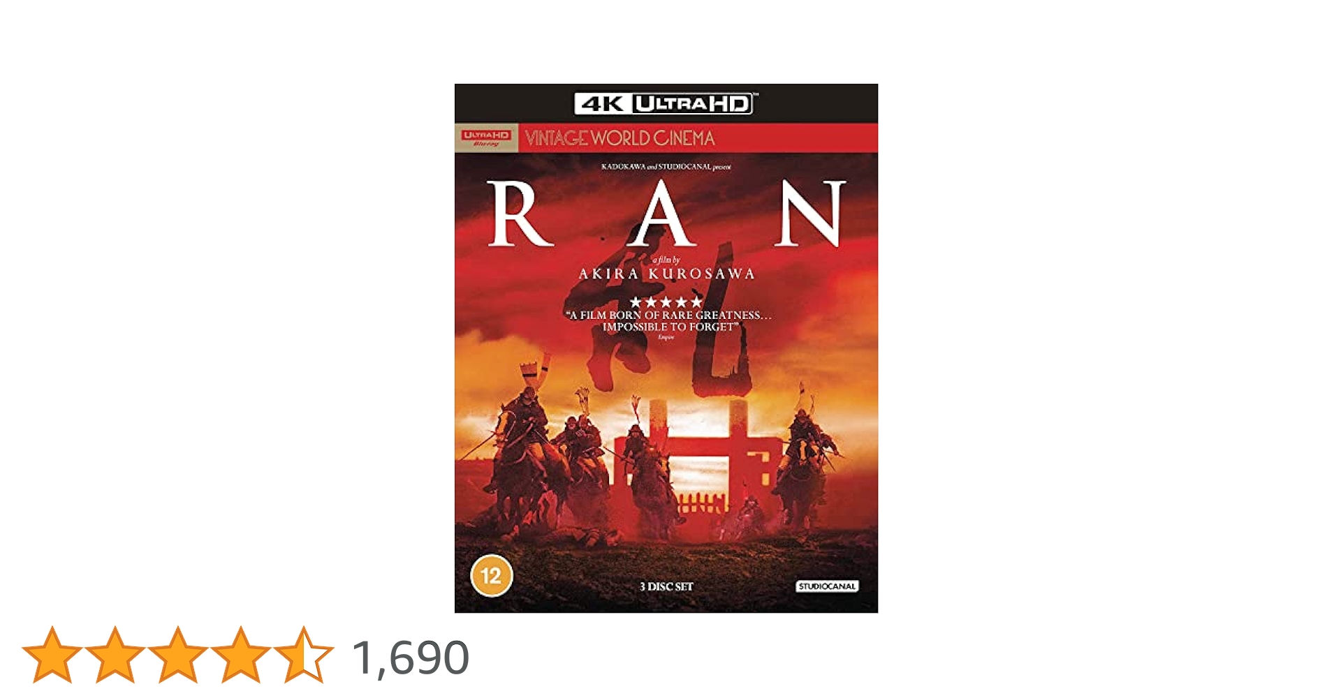 アウトレイジ　ビヨンド 限定版(Blu-ray) Amazon.co.jp | Ran (Vintage World Cinema) 4K [Blu-ray] [2021