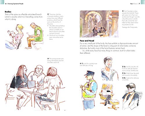 The Urban Sketching Handbook Drawing Expressive People: Essential Tips & Techniques for Capturing People on Location (12) - Image 4