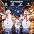 KBG Snowman Family Christmas Outdoor Decorations 2D Snowman 3 Set with 180 LEDsfor Indoor Outdoor Garden Yard Lawn Xmas Decor