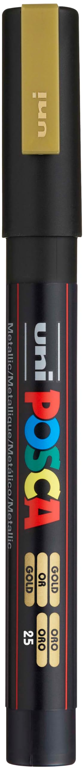 Uni-Ball 179382000 Posca Fine Bullet Tip Marker - Gold