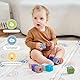 SUPERBE BEBE Montessori-Spielzeug Für Baby & Kinder Ab 6 Monaten - Silikonwürfel Kleinkind - Silikonspielzeug Baby - 12 Sensorische Aktivitätswürfel - Frühförderung & Zahnung - Geschenk Zur Geburt