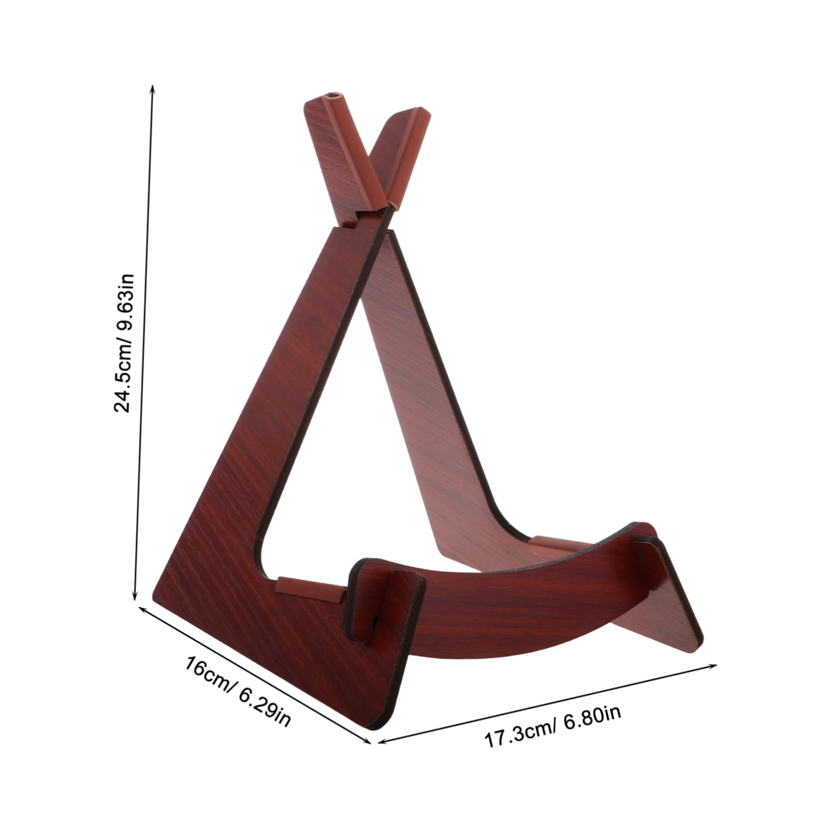 BESTYASH Natural Ukulele Stand Detachable Floor Rack for Violin Guitar Mandolin Elegant Design with Stable Base for Home Travel