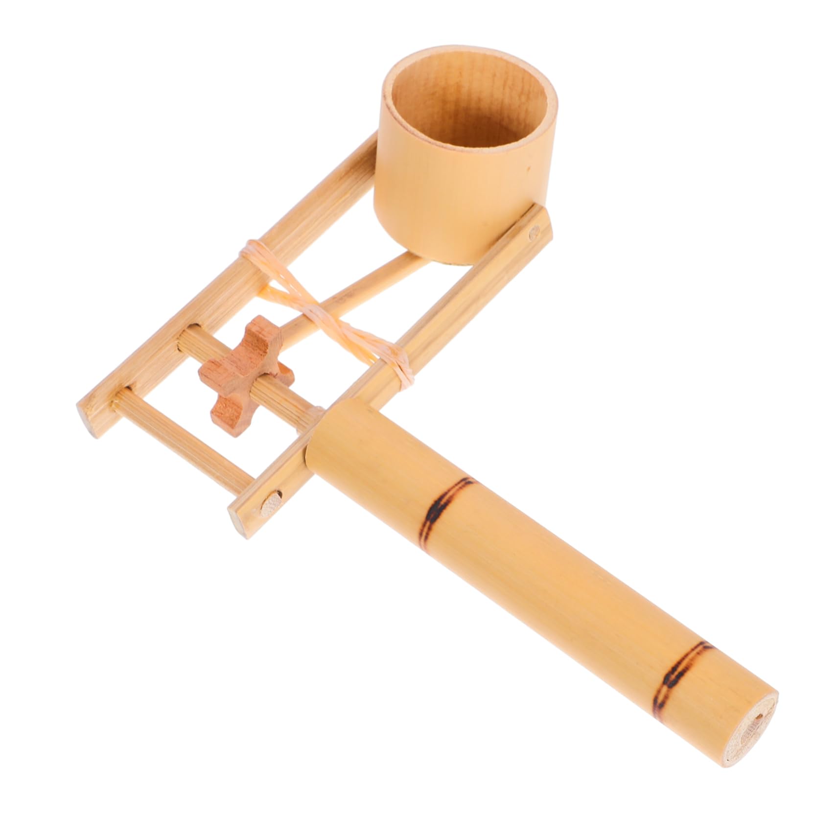 Sosoport Castanet with Long Handle Educational Percussion for Reliable Sound for Music Parties and Creative Play