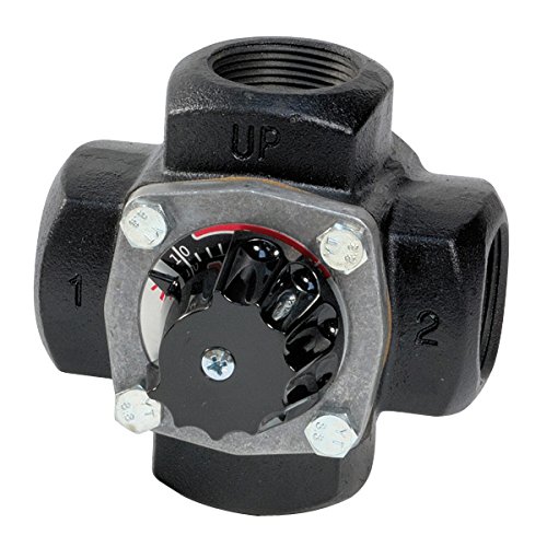 Thermador - Vanne mélangeuse 3 et 4 voies - Vanne mélangeuse fonte 4 voies Thermador F 2" - Kvs 41