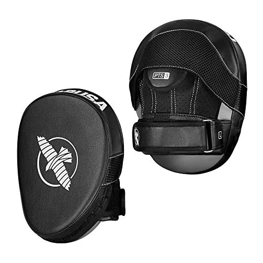 Hayabusa PTS 3 Focus Mitts Pair - Black, Micro