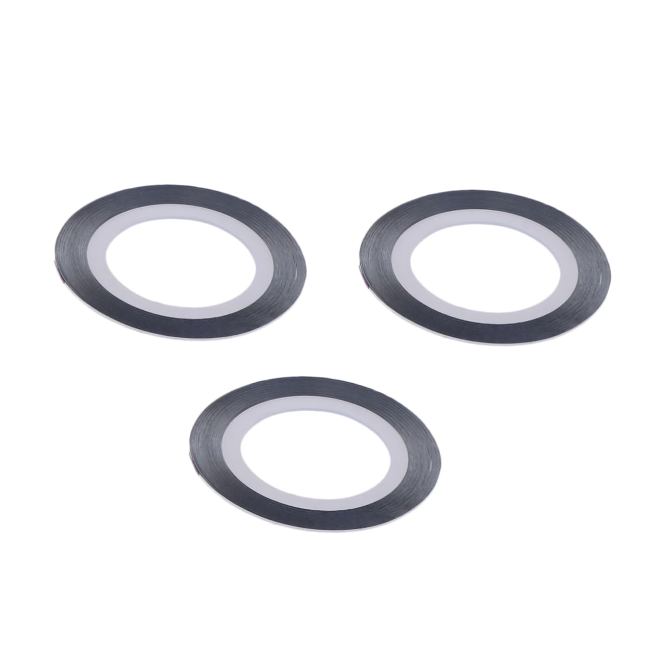 SOESFOUFU Nail Stickers for Gel Polish 3pcs Striping Tapes Holographic Lines for Nail Art Design