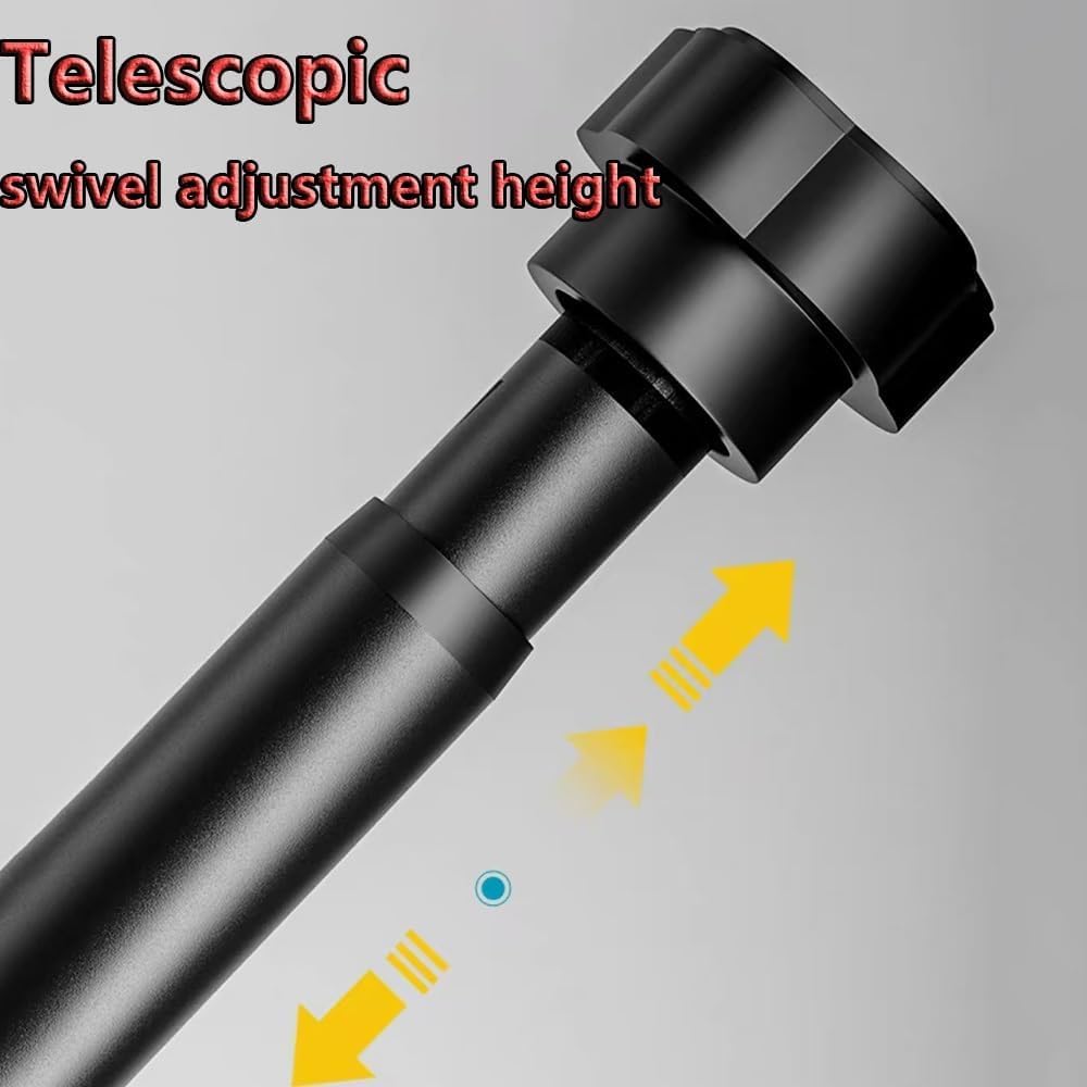 Patas telescópicas Ajustables para Fregadero: Varillas de Soporte de Acero Inoxidable aptas para fregaderos bajo encimera, encimeras de Cocina y Muebles, Incluye Kit de reparación (65-100 cm