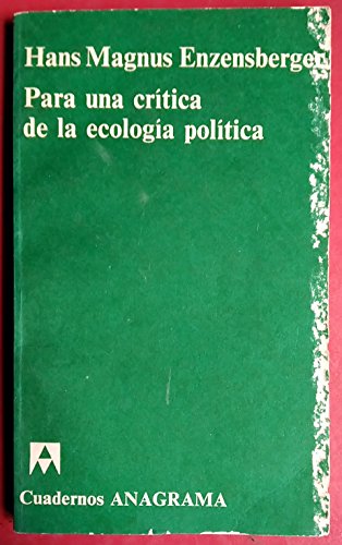 Para una critica de la ecologia politica