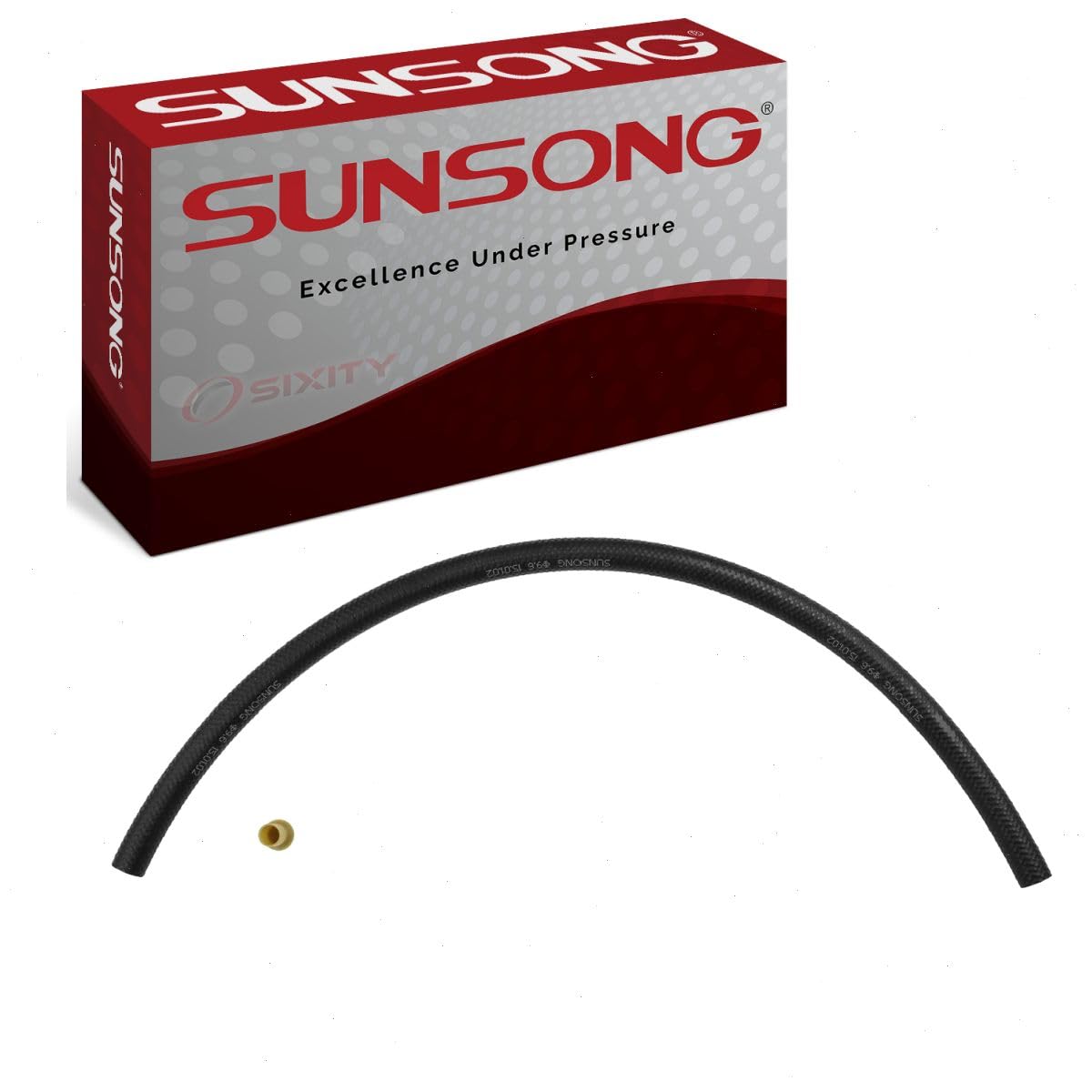 Sunsong 3501105 Power Steering Return Hose (American Motors, Audi, Buick, Cadillac, Chevrolet, Chrysler, Daihatsu)