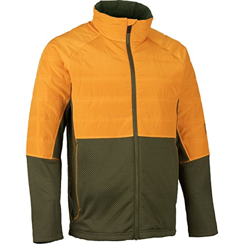 Isolamento: PrimaLoft Burton AK Hybrid - Giacca isolante da uomo, Hazmat/Keef, L, Materiali pericolosi/Keef, L