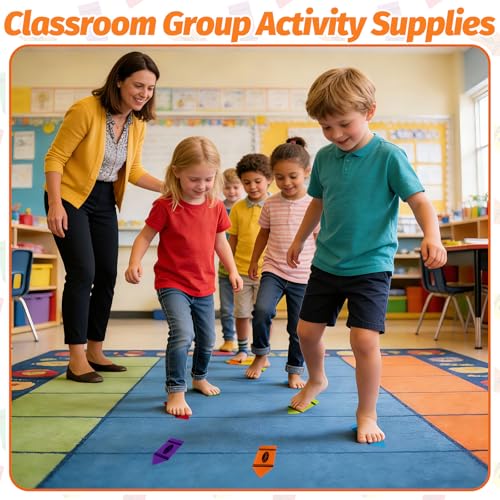 Points de moquette pastel indispensables pour dynamiser les activités de groupe à l'école - 2