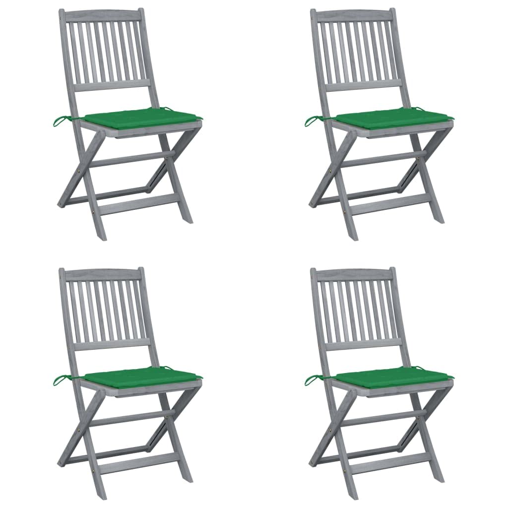 Chaise de terrasse en acacia et coussins pour sublimer votre piscine ou balcon