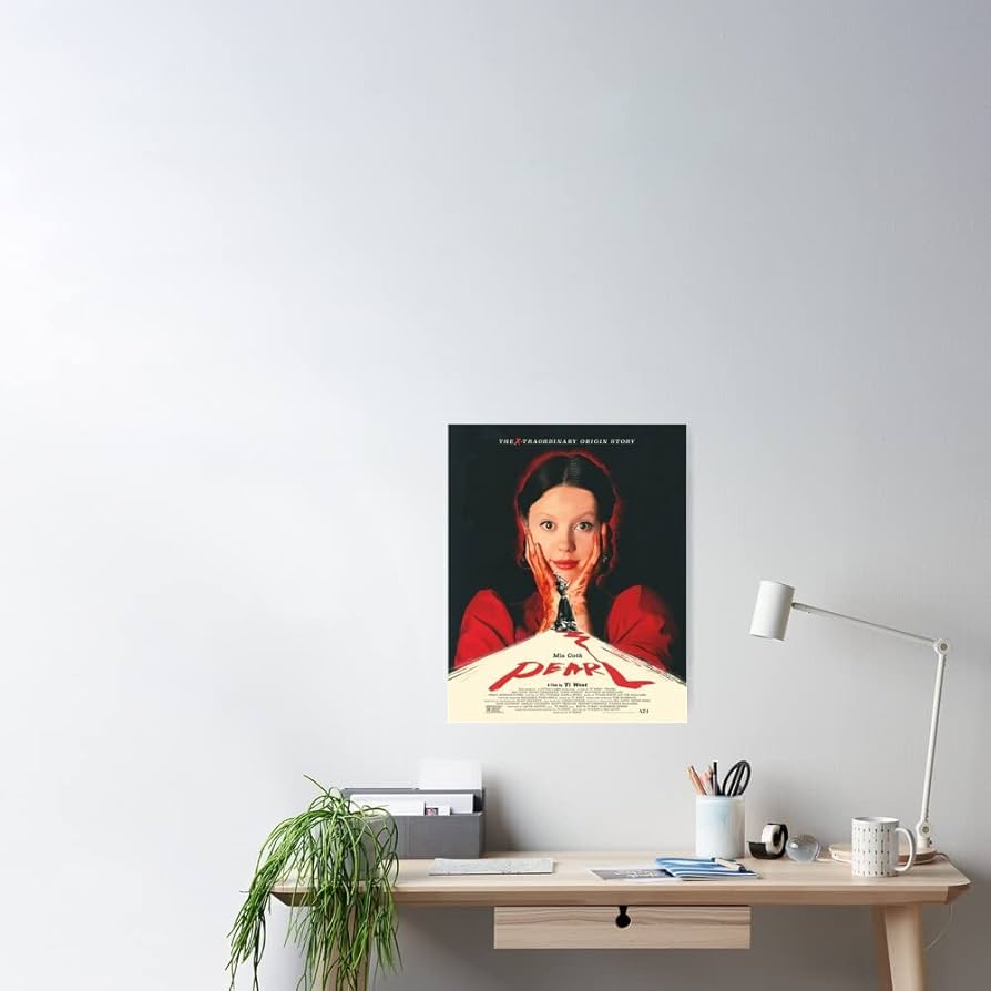 A24公式 パール Pearl シルクスクリーン ポスター Pearl Art Print