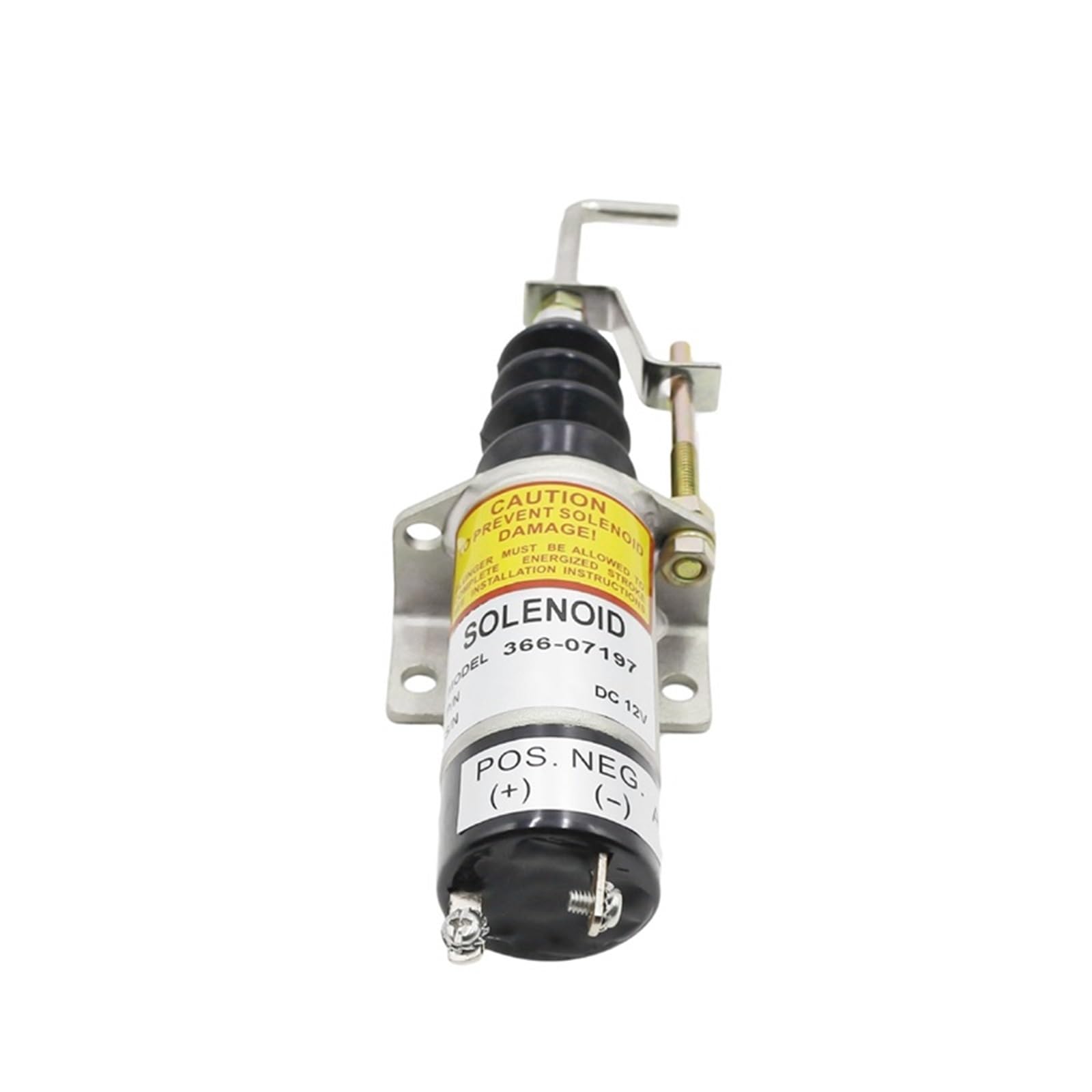 Gadsqdkok 24V 366-07197 36607197 12V/ Fuel Shutoff Solenoid Sa-3405T 1502-12C7u2b2s1 Stop Solenoid Engine Parts