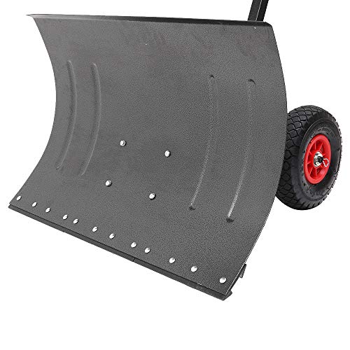 Tuffiom SNOWPUSHER Snow Pusher Shovel For Driveway With Wheels thumb #8