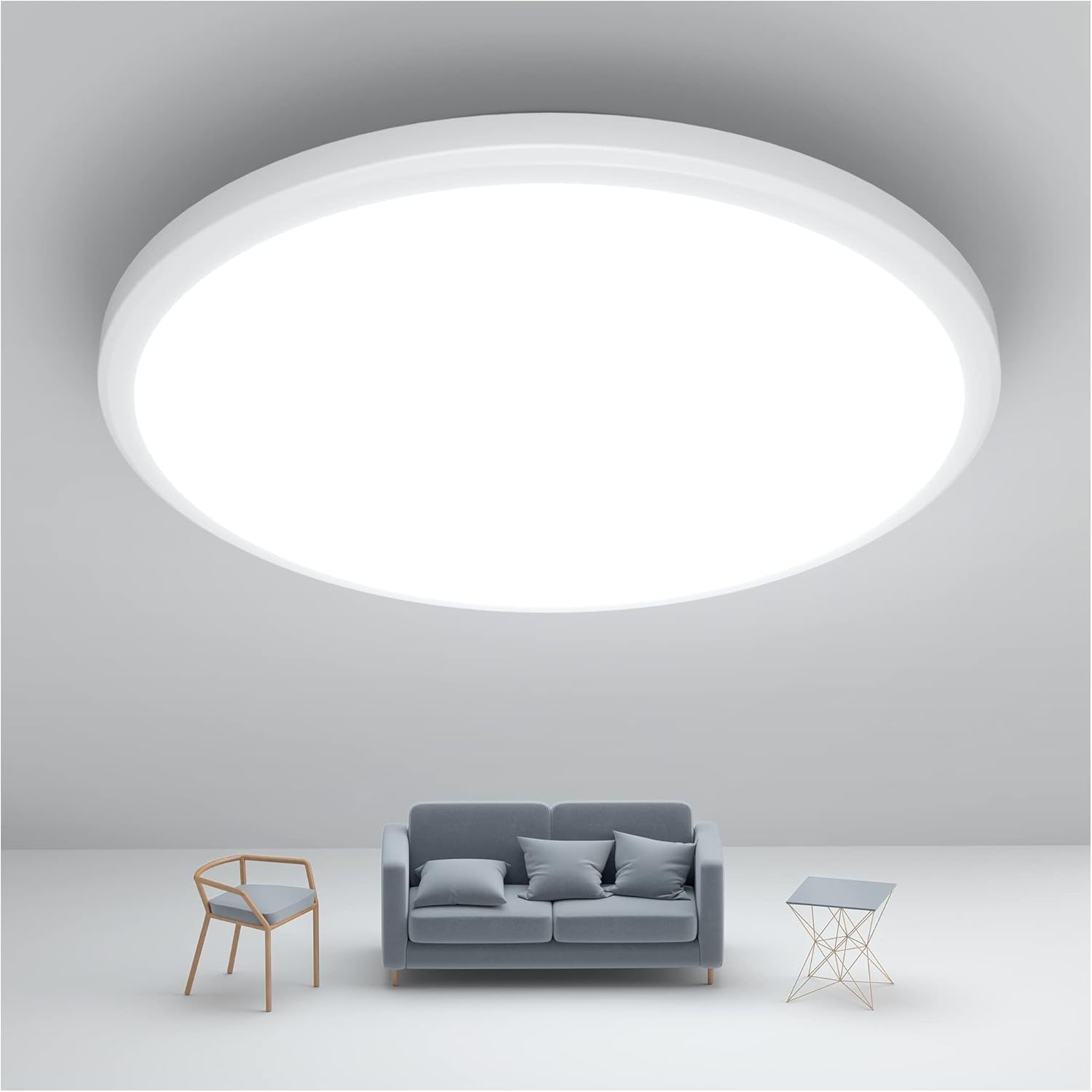 JONMONSM Led Deckenleuchte Flach