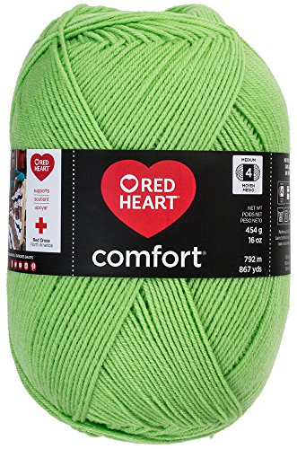 Image of RED Heart Comfort Yarn, Melon Green