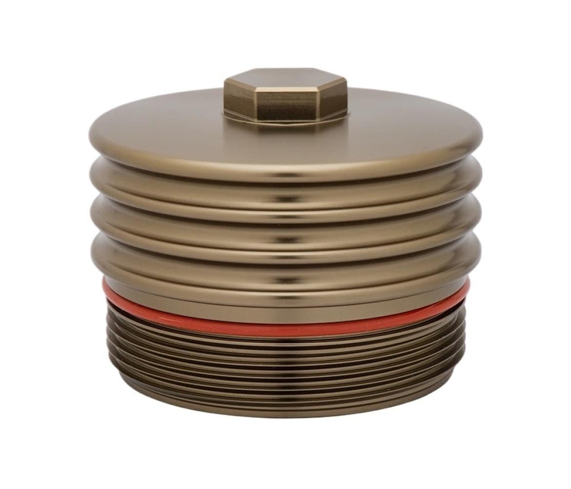 Alloggiamento del filtro 'olio Coperchio in alluminio forgiato compatibile con N20 N26 N52 N54 N55 B48 B58 EA888(N20 N26 N52 N54 N55)