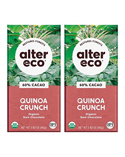Alter Eco | Dark Chocolate Bars | Pure Dark Cocoa, Fair Trade, Or...