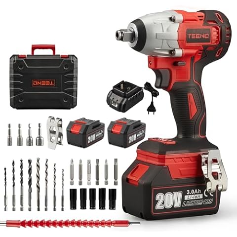 TEENO 20V Brushless Impact Wrench Set Cover
