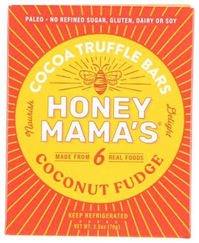 Honey Mamas Coconut Fudge Cocoa Truffle Bar 2.5 OZ