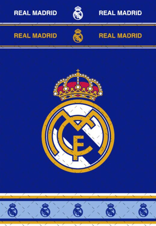 Colcha Bouti Real Madrid Microfibra Premium Textil Termosellado 6