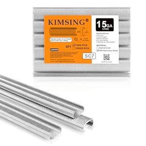 KIMSING SC7 15 Gauge C-Ringe Zaun-Heftklammern