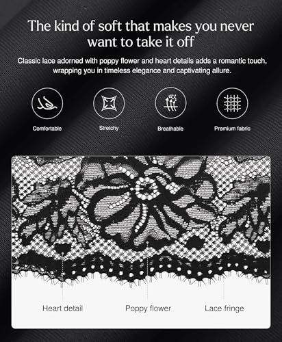 Popilush Lace Tops Body Suits for Womens Tummy Control Shapewear Bodysuit V Neck Party Date Night Outfit Body Shaper3