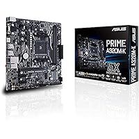 Asus Prime A320M-K AM4 Mainboard-Sockel (UATX, AMD A320, Ryzen, 2 x DDR4-Speicher, USB 3.0, M.2 Schnittstelle)