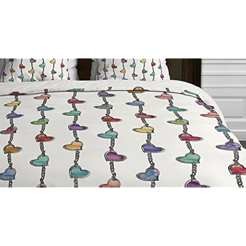 Deny Designs Belle13 Artistic Duvet Cover, Queen Cover