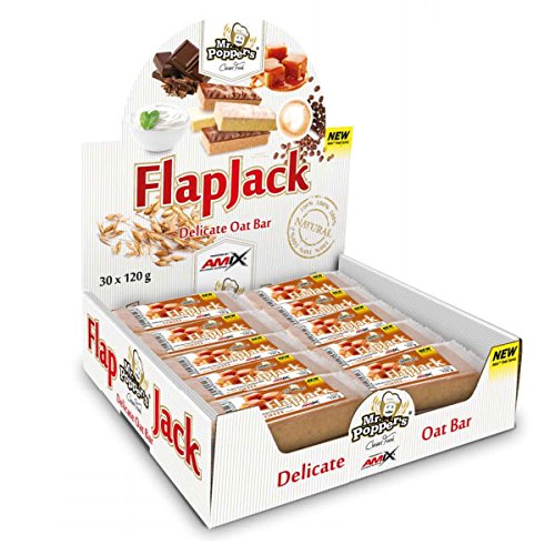 Mr Popper`s FlapJack Oat Bar - 30 Barritas x 120 gr Doble Chocolate