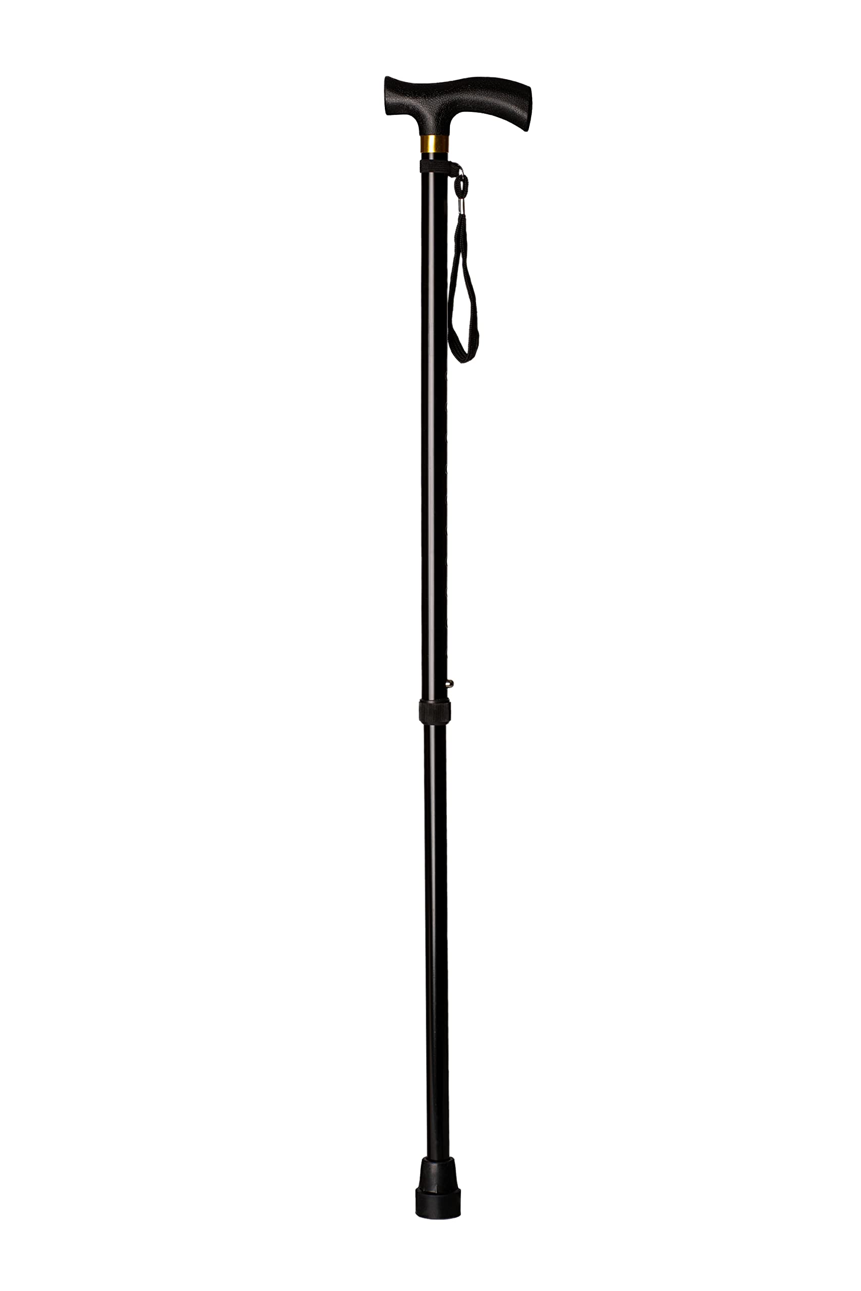 Aluminium Extendable Walking Stick for Elderly and Elderly, Gifts for Older Men and Women Adjustable Height to 74-95 cm - Image 4