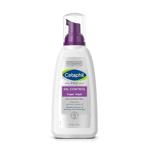 Cetaphil Gel facial de espuma PRO Oil Control para piel propensa al acné y grasa