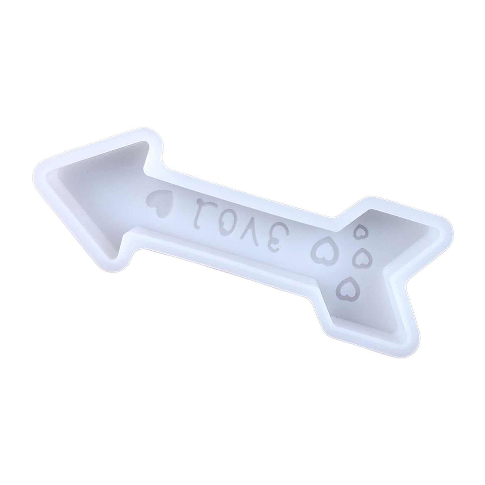 Hredyqw Love Arrows Silicone Mold Arrows Resin Mold Epoxy Resin Casting Mould Diys Crafts Home Decors Ornament Plasters