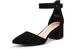 ANNEE Pointed Toe Low Heels