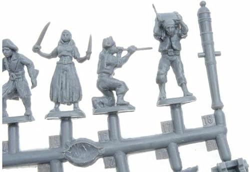 Ori on 72001-1/72-18th Century English Pirates Kit de modelo de plástico disponible en Yaxa Costa Rica