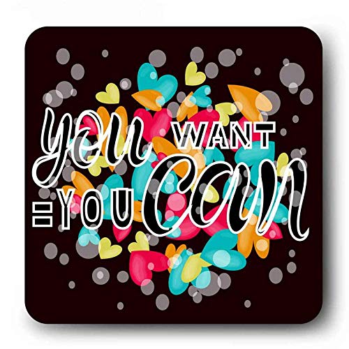 Buy Souvenir You Want You Can Fridge for Kitchen 9 x 9 cm, Best